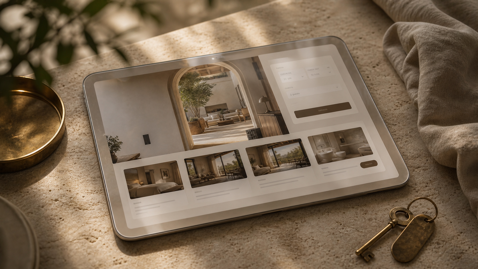 A booking moment that feels like the property.