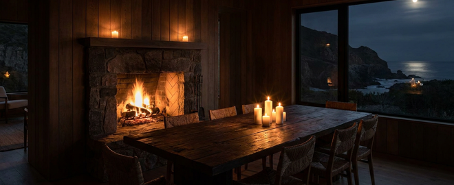 Cliff House Residence interior