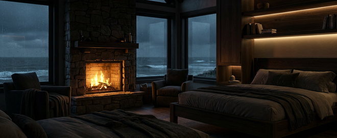 Ocean Glass Suite interior